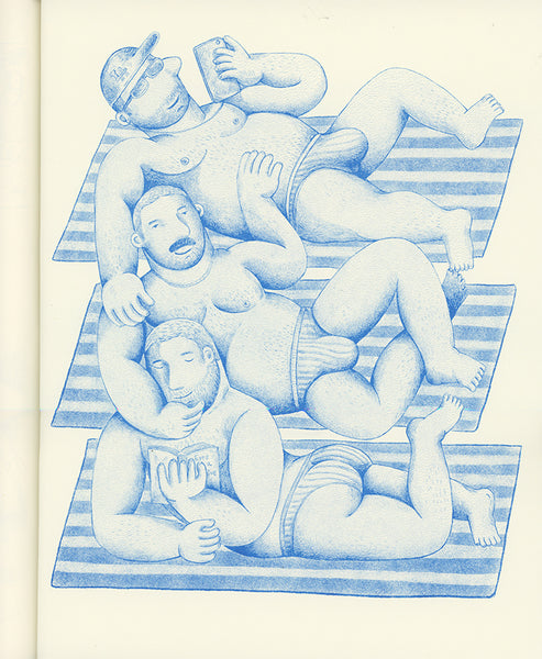 Blue Drawings by Carlos Rodriguez SPECIAL EDITION