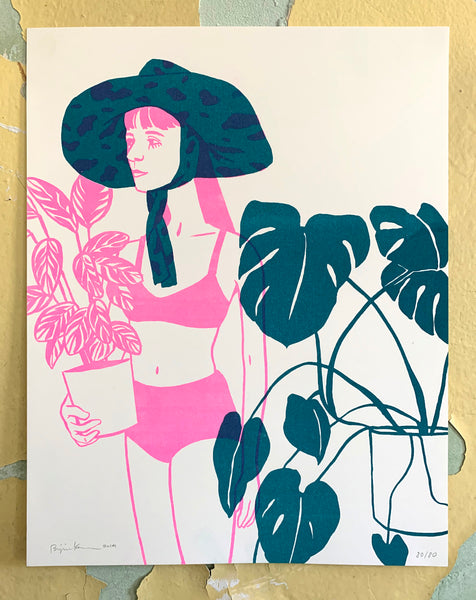 Plant girl by Bijou Karman