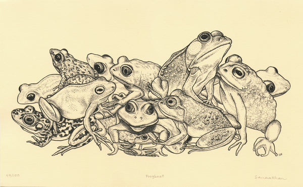 Frogknot print