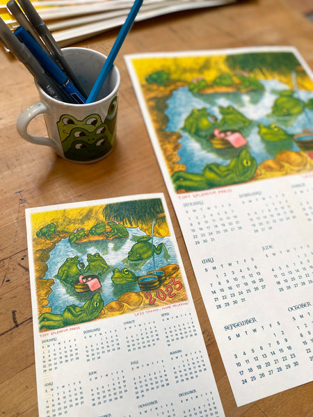 Calendar - Frogs at the Hot Springs