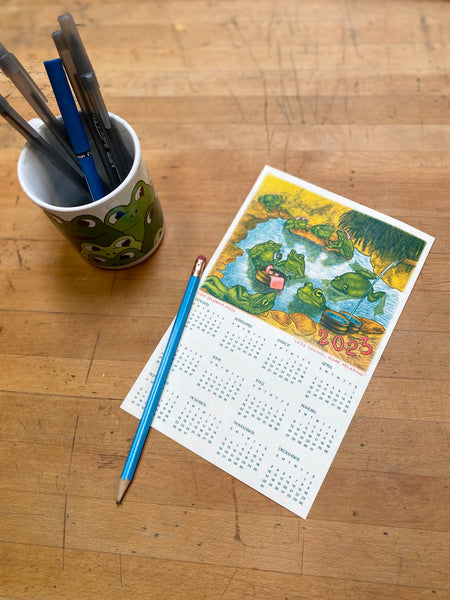 Calendar - Frogs at the Hot Springs