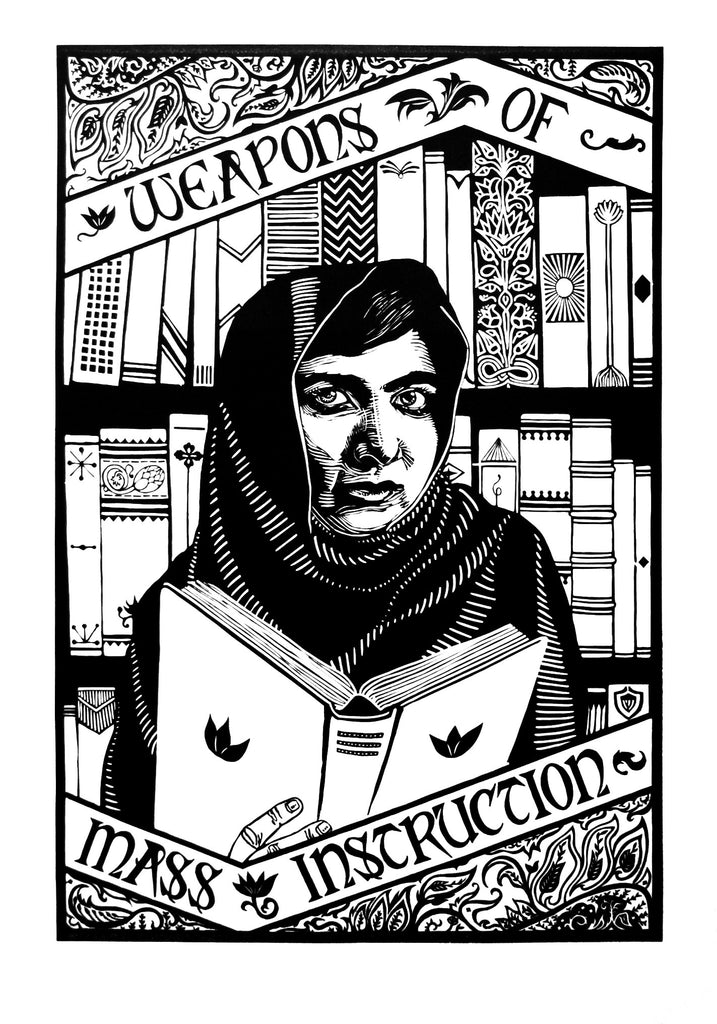 Weapons of Mass Instruction - Portrait of Malala Yousafzai