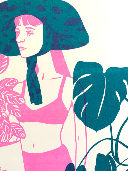 Plant girl by Bijou Karman