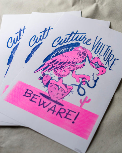 Culture Vulture Beware! by Jesse Jaramillo